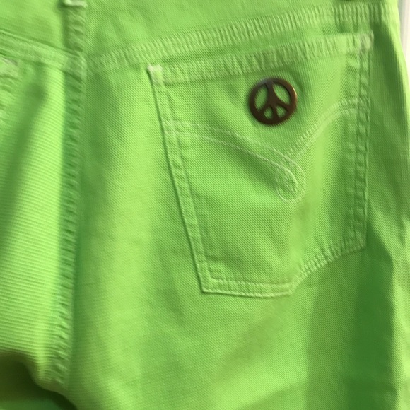 ⚡️FINAL PRICE⚡️ Moschino/Moschino Jeans Rare Vintage Lime Green Jeans - Picture 16 of 16